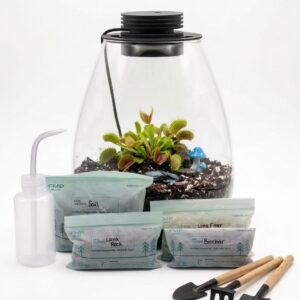 Premium Teardrop Lighted Terrarium Kit - Image 1