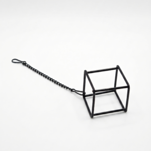 Geometric Hanging Air Plant Holder & Tillandsia Set - Image 2